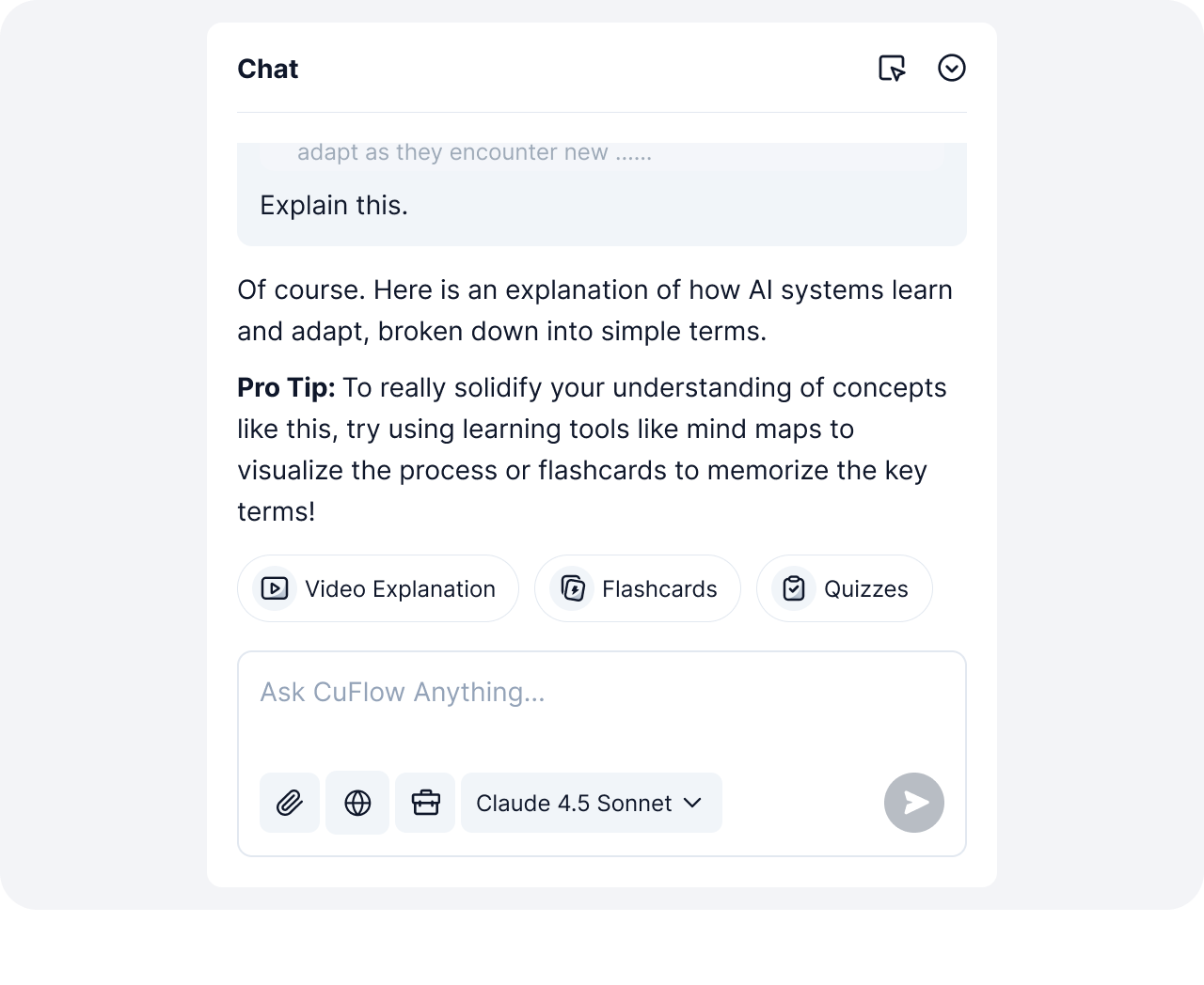 Ask Questions Anytime While You Study