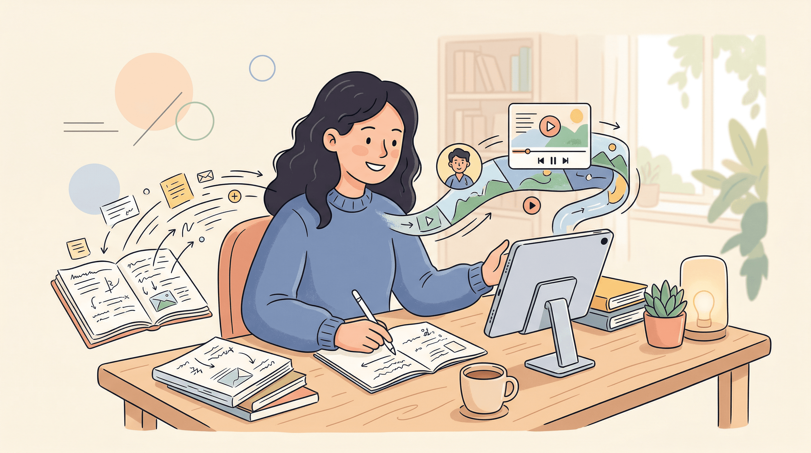 AI Video Tutor from Notes: Convert PDFs into Study Videos (2026 Guide) — CuFlow Blog